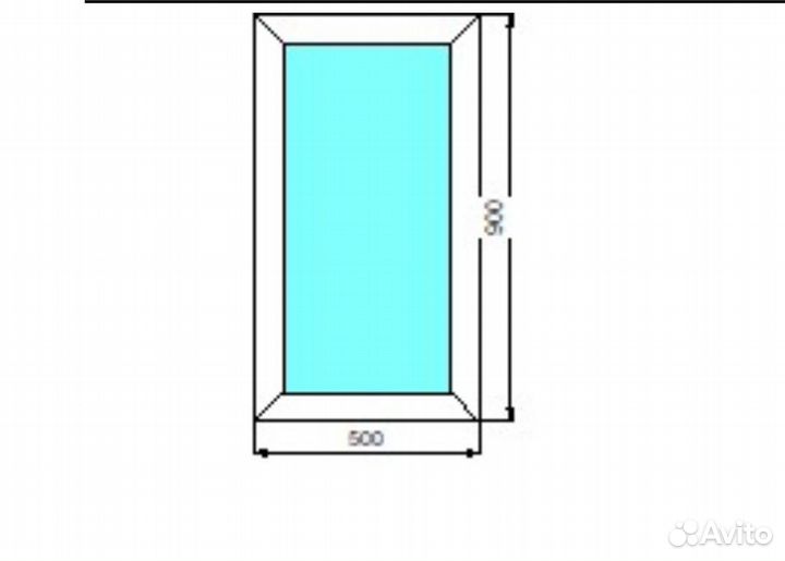 Окно пластиковое