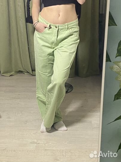 Джинсы широкие y2k женские befree