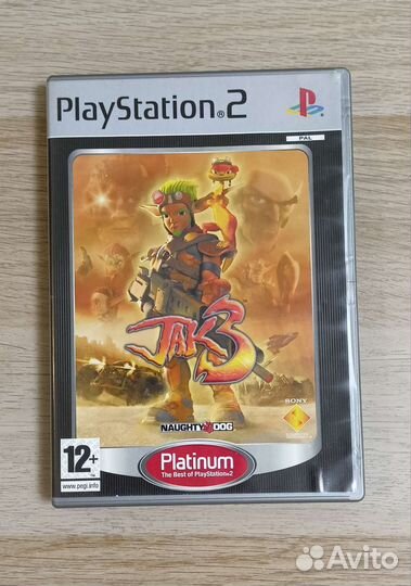 Лицензионная игра на ps2 Jak 3