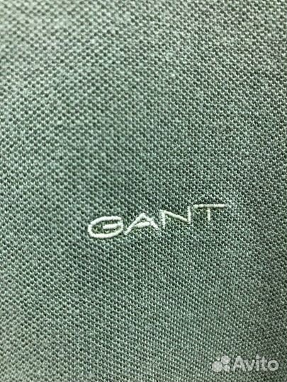 Футболки gant polo-stone washed (водно-зеленый)