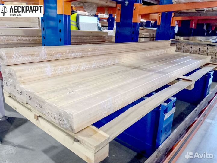 Планкен 20*120*4000 мм сорт B лиственница
