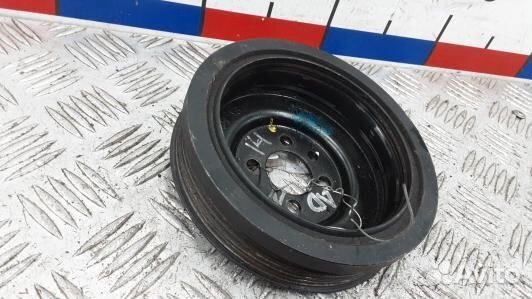 Шкив коленвала демпферный дизельный volkswagen tra
