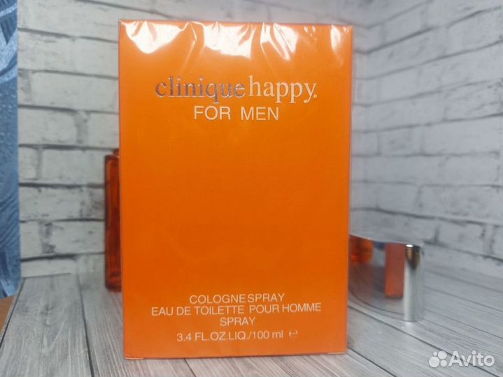 Clinique happy FOR MEN 100мл