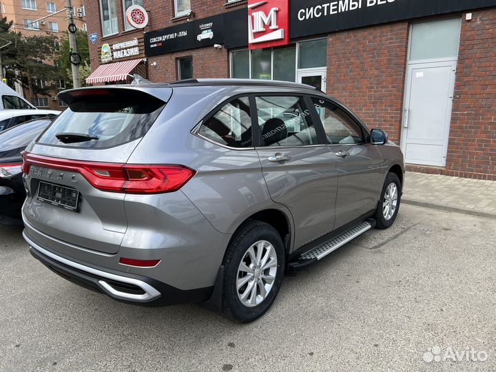 Пороги алюминиевые Haval M6