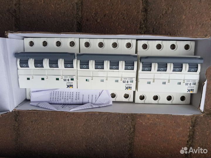 Автомат iek 4х полюсный