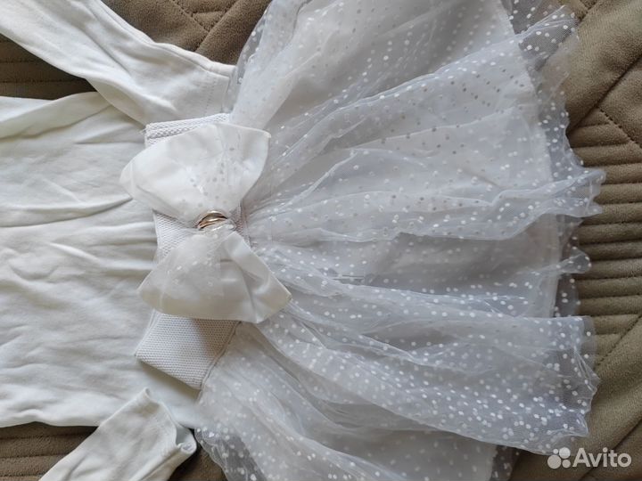 Новогодний костюм зайчика 110- 116