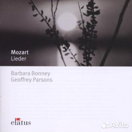 Barbara bonney / geoffrey parsons - Mozart: Lie