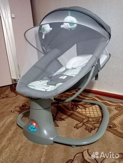 Шезлонг для новорожденных электро качели