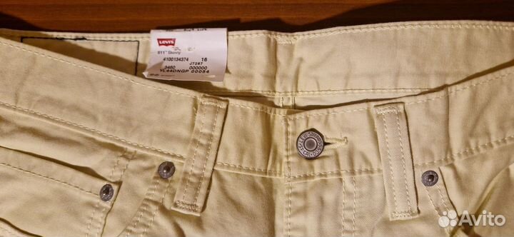 Джинсы мужские levis 511 W34 L30