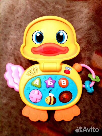 Интерактивный утёнок игрушка