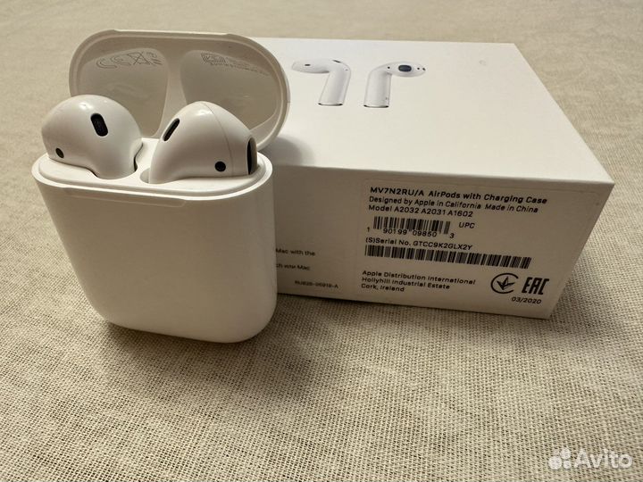 AirPods 2 (оригинал)