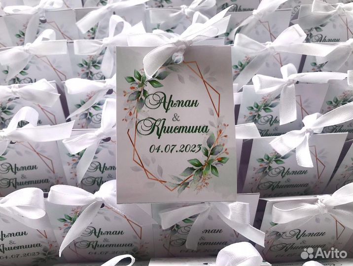 Свадебные бонбоньерки