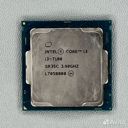 Процессор Intel Core i3-7100 LGA1151, 2 x 3900 мгц