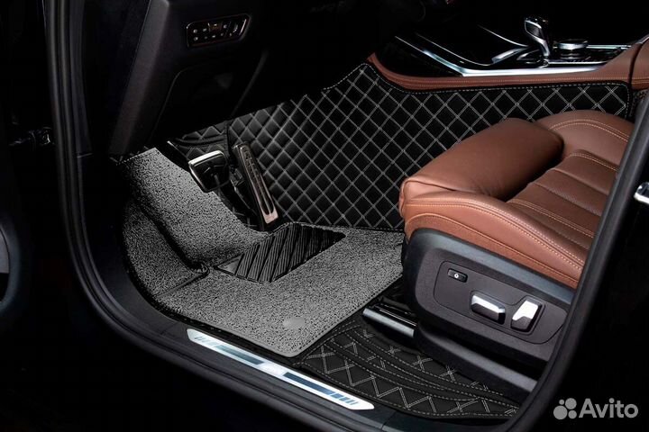 3D Коврики Audi из Экокожи