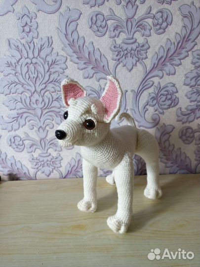 Вязаные игрушки. Собачки