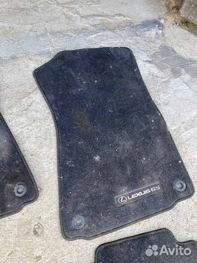 Lexus GS 4 с 2012г коврики резиновые в салон