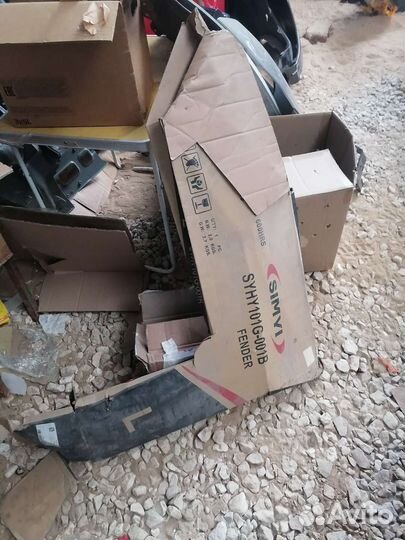 Хендай Солярис крыло переднее левое