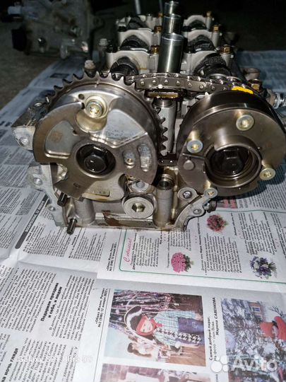 Головка блока цилиндров 2GR-FE левая Lexus rx350