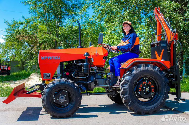 Мини-трактор УРАЛЕЦ 224, 2023