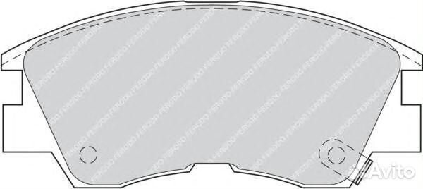 Колодки ferodo FDB556 - ferodo