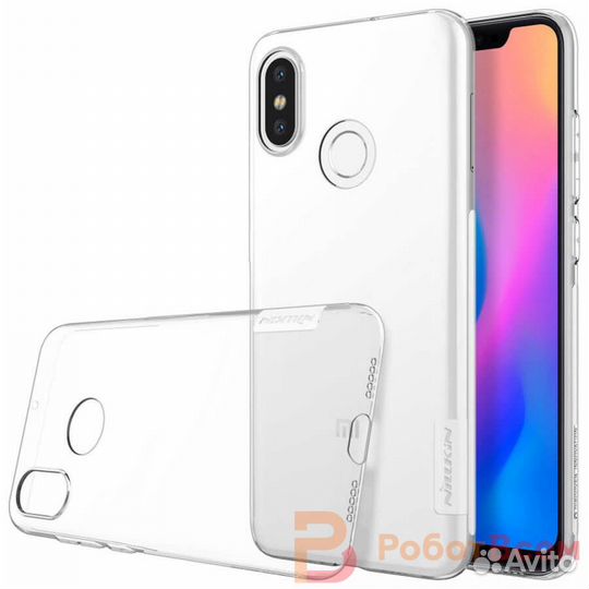 Накладка Premium на Xiaomi Mi 8 - цвета в ассортим