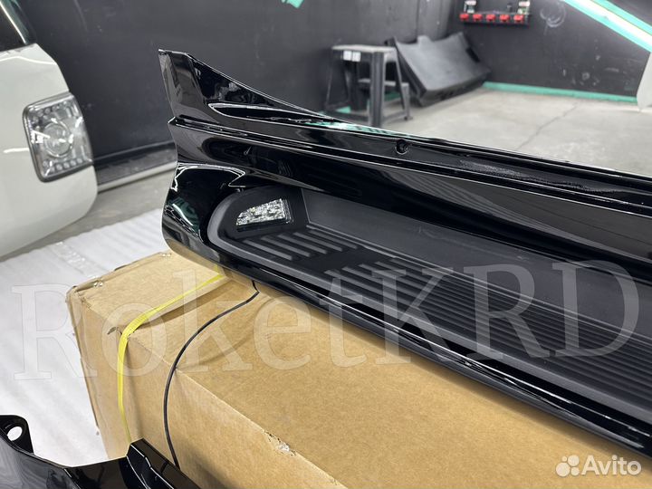 Пороги Toyota Land Cruiser Prado 150 стиль GX