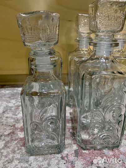 Красивые пустые бутылки цена за все