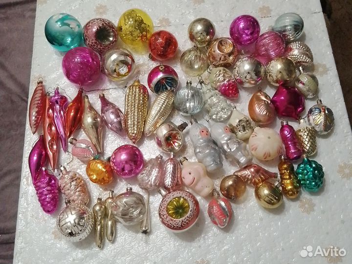 Елочные игрушки СССР
