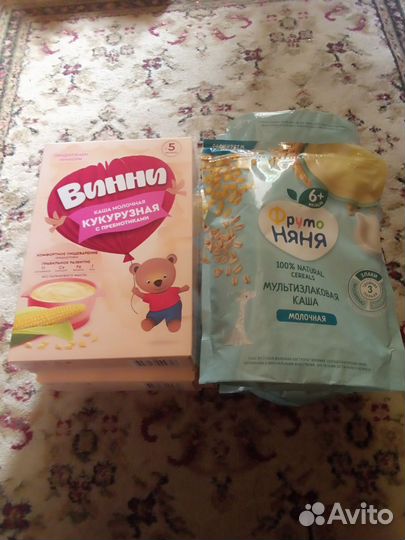 Детские каши молочные