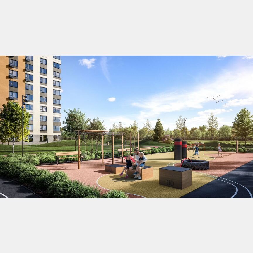 1-к. квартира, 34,6 м², 8/9 эт.