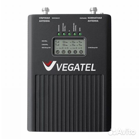 Репитер vegatel VT3-900E/3G (LED)