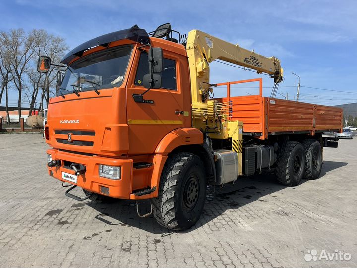 КАМАЗ 43118 с КМУ, 2020