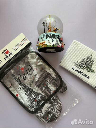 Полотенце и прихватка из Парижа