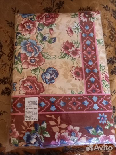 Комплект постельного белья новый 1,5 спальный