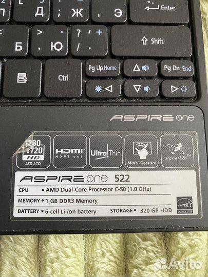 Нетбук Acer aspire one