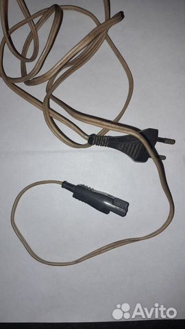 Сетевой кабель (СССР) для магнитофона квазар 303