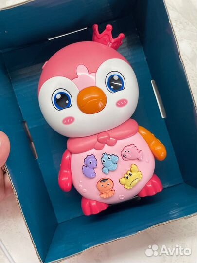 Музыкальная развивающая игрушка Пингвин