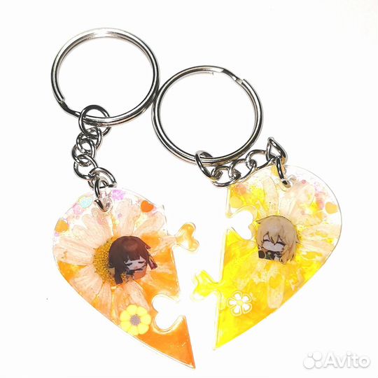 Парные брелоки с Сушан и Лочей Хонкай