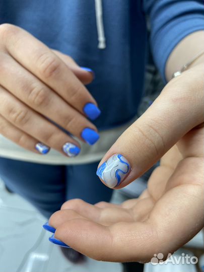 Маникюр с покрытием гель лак