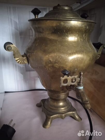 Самовар тульский электрический 3 л