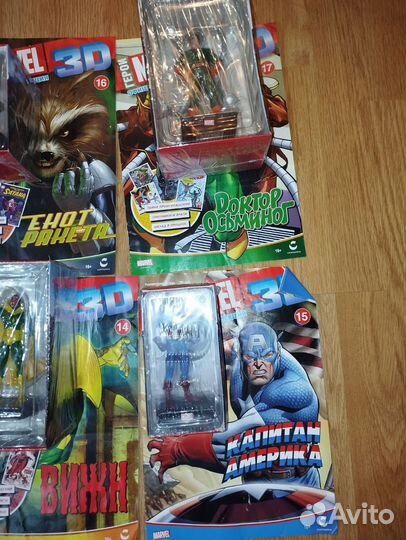 Герои marvel 3D