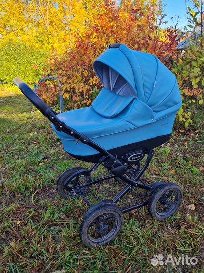 Коляска 2 в 1 эко кожа