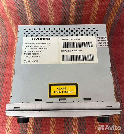 Магнитола hyundai santa fe