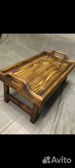 Поднос деревянный