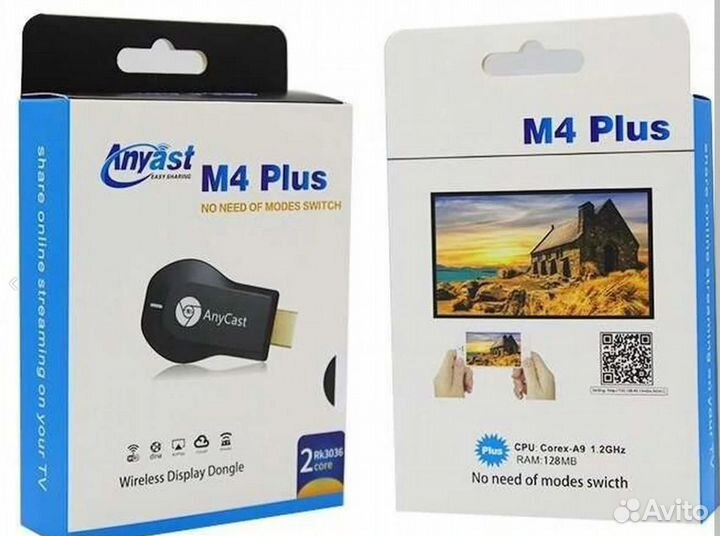Тв приставка Медиаплеер Anycast M4 Plus
