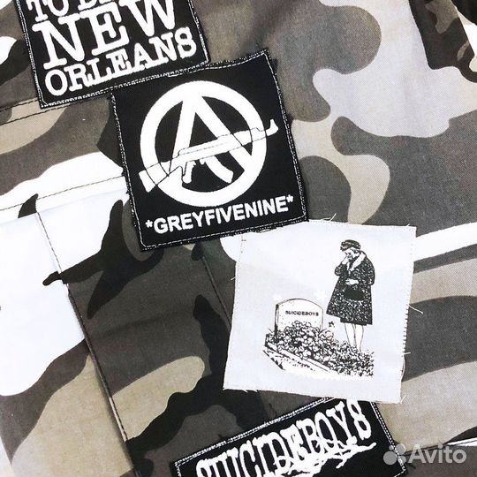 Suicideboys G59 patchwork BDU pant (snow)