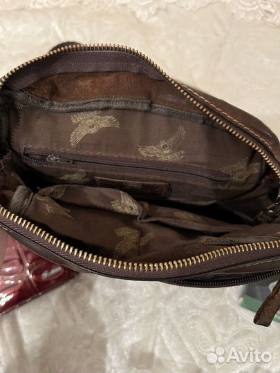 Сумука pochete натуральная кожа