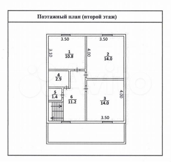 Коттедж 120 м² на участке 6 сот.