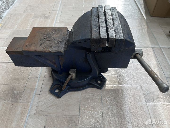 Слесарные поворотные тиски 125 мм