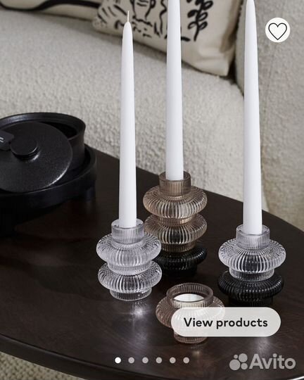 Подсвечники hm home 2 шт